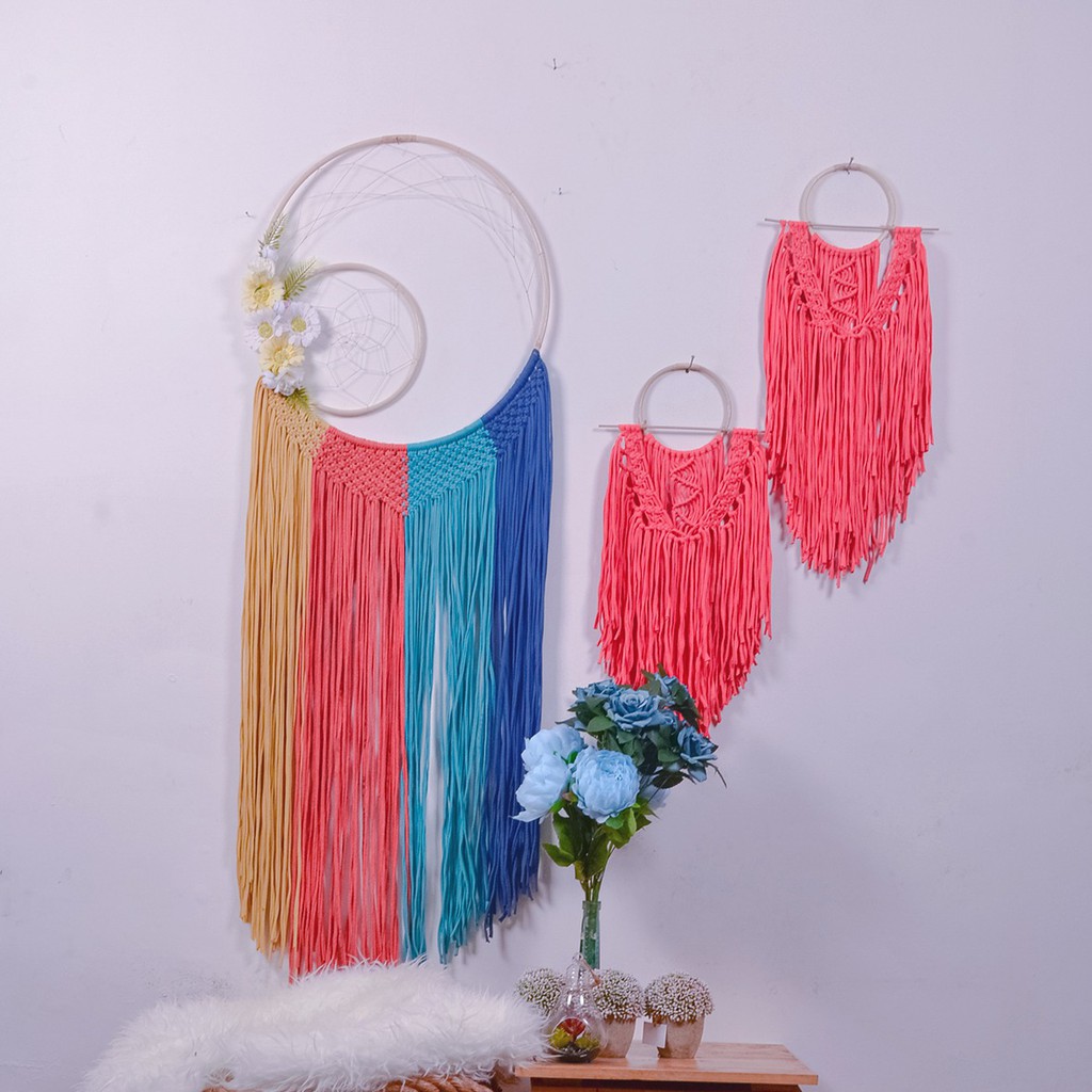 DREAMCATHER MACRAME / WALLHANGING /HIASAN DINDING