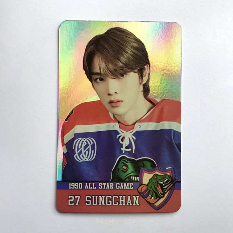 tc/trading card 90's love holo sungchan