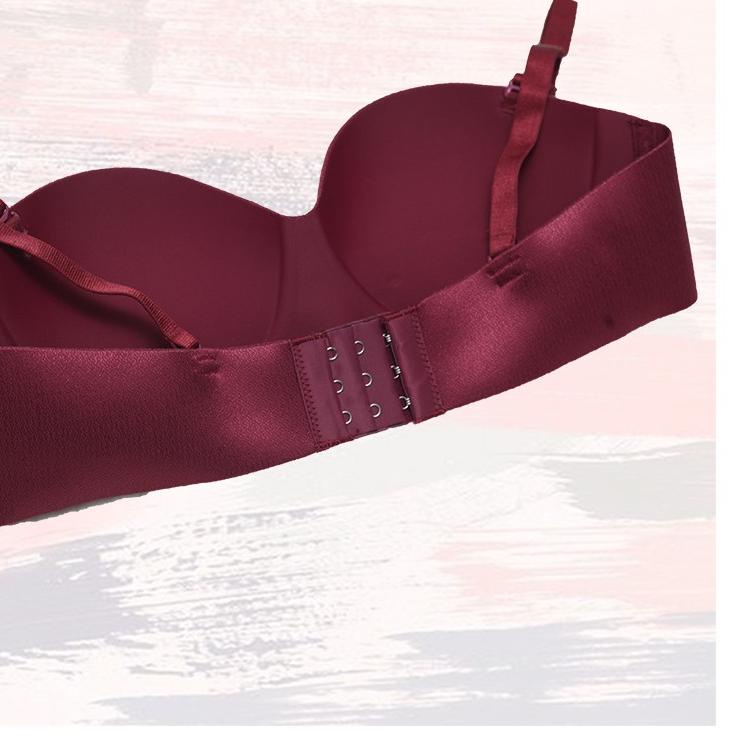 ✶ Chelyne BH Seamless 2188 Premium Push-Up-Bra Half Cup Bra Polos - Tanpa Kawat ➾