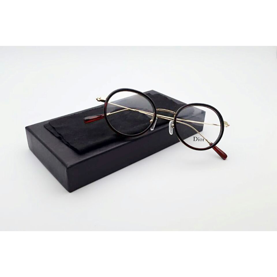 Frame Kacamata Minus Dior Oval SM 9037 Pria Wanita