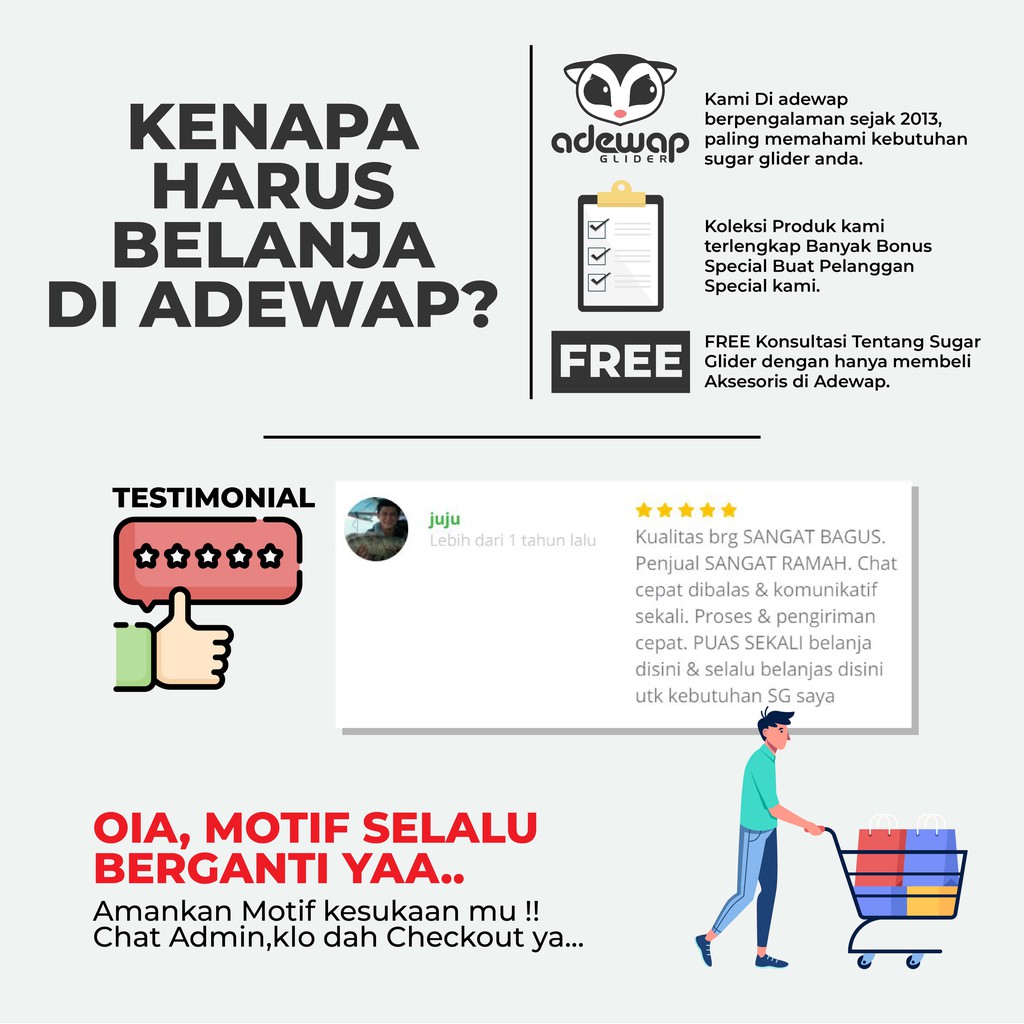 ADEWAP GLIDER Travel Bag Carrier Hewan Peliharaan Sugar Glider Untulan Curve Pet Hewan Ukuran Besar