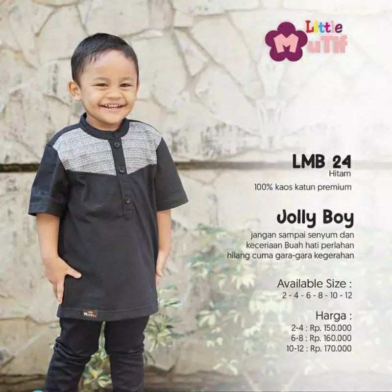 Koko Anak MUTIF LMB 42 Hitam || Mutif Damoza Upmore