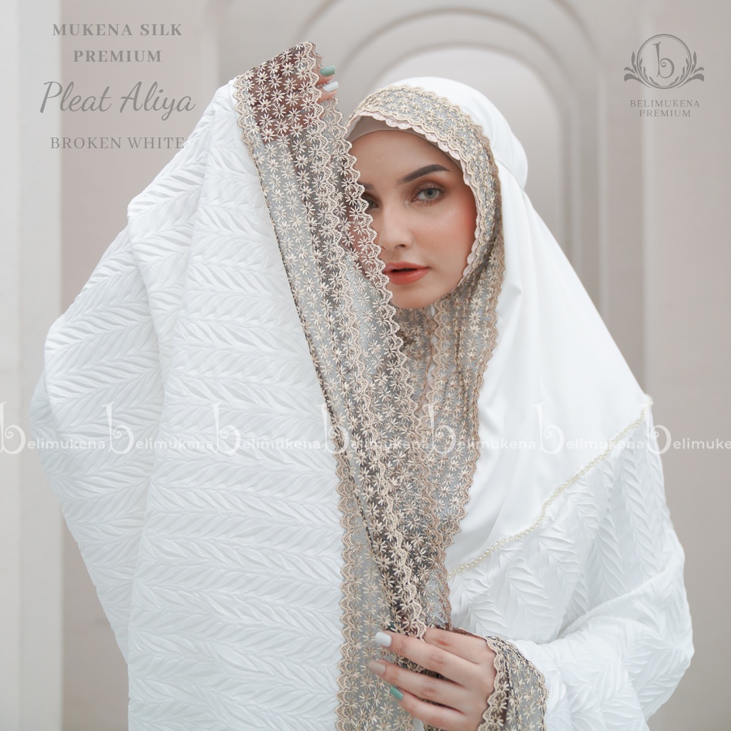 Mukena Dewasa 2in1 Silk Premium Pleat Aliya