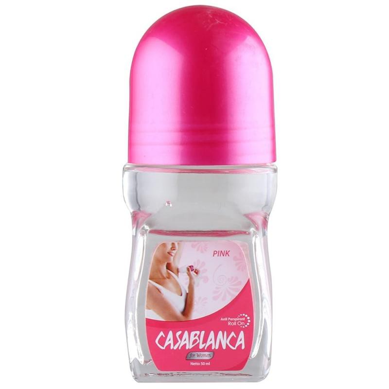 Casablanca Roll On Deodoran Casablaka Kasablanka Pink 50ml