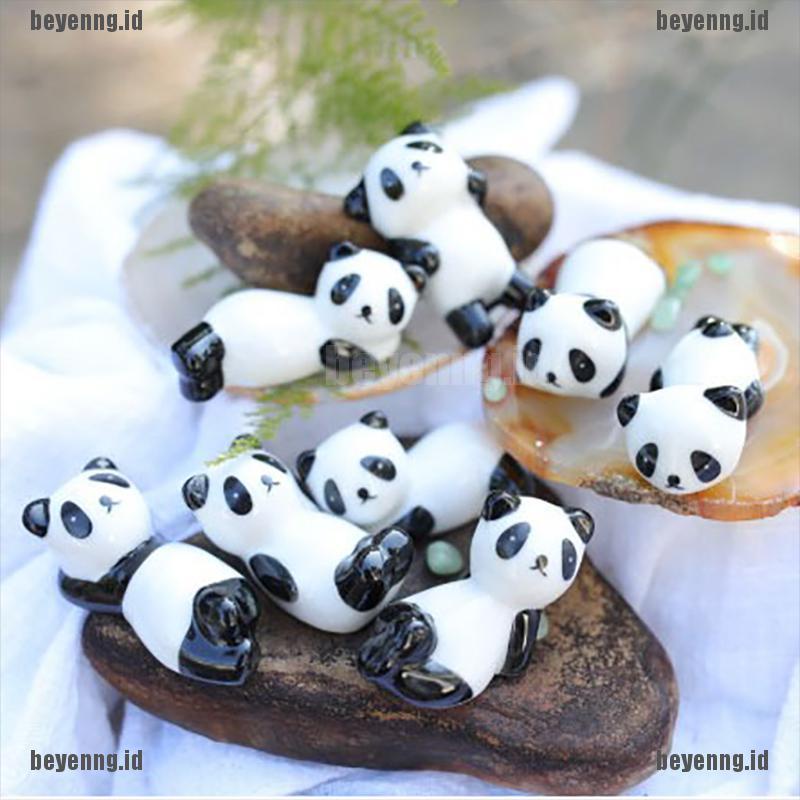 Stand Holder Sumpit Bentuk Kartun Panda Bahan Keramik Untuk Peralatan Makan