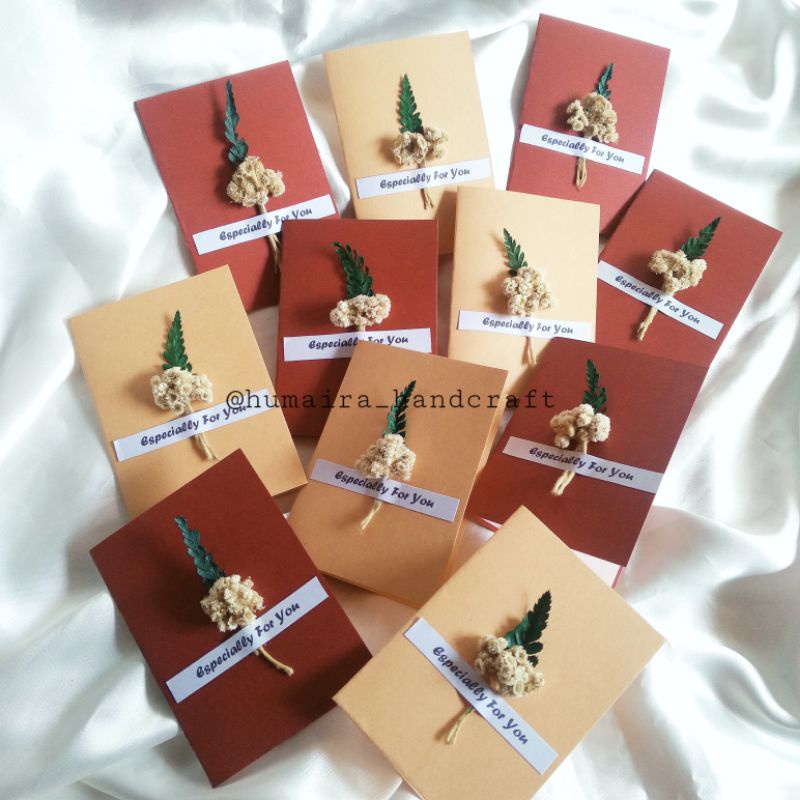 

kartu ucapan aesthetic | greeting card | bahan hampers