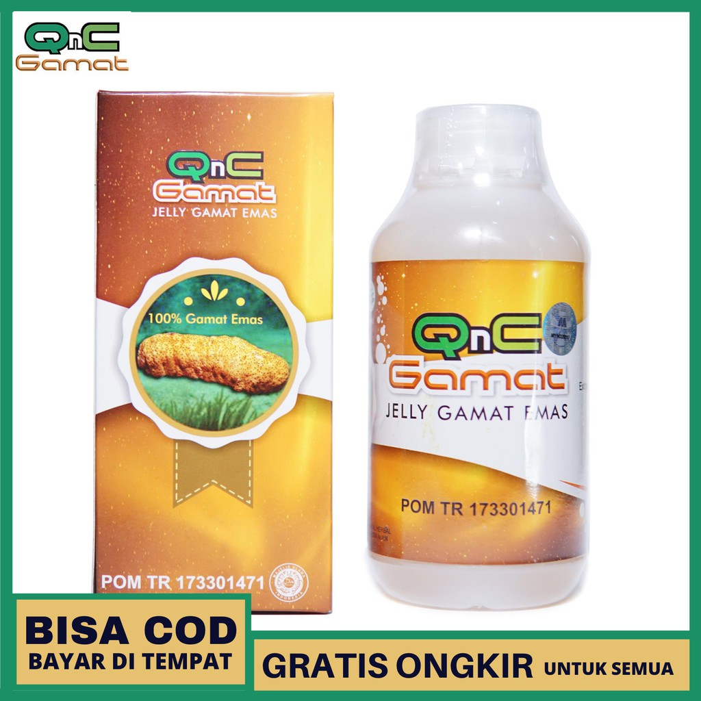 Obat Diabetes, Obat Diabetes Basah/Kering, Obat Luka Diabetes  | Qnc Jelly Gamat Emas Original