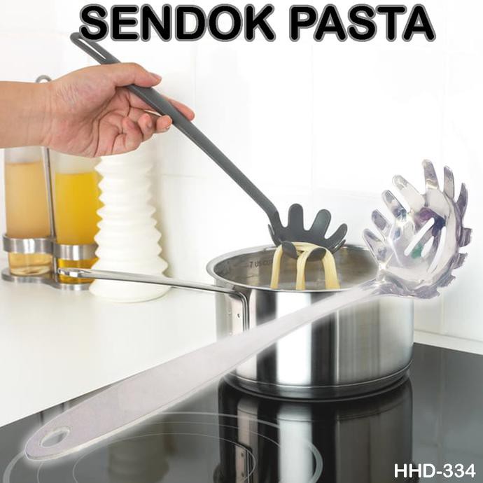 SENDOK PASTA perlengkapan masak stainless - HHD-334