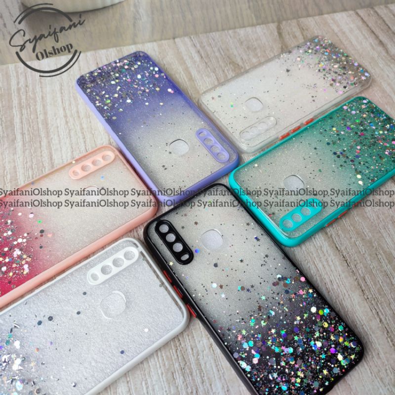 Case Glitter Blink Vivo Y12 / Y15 / Y17 Softcase glitter