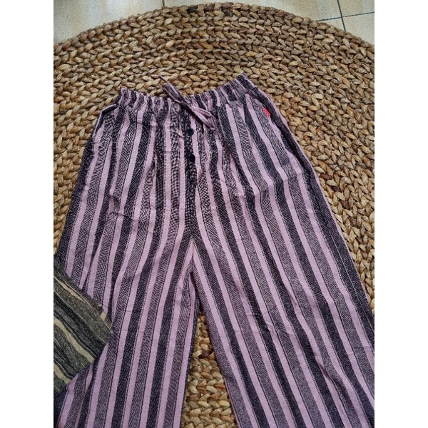 KULOT LINEN SALUR SERAT//KULOT MOTIF JUMBO