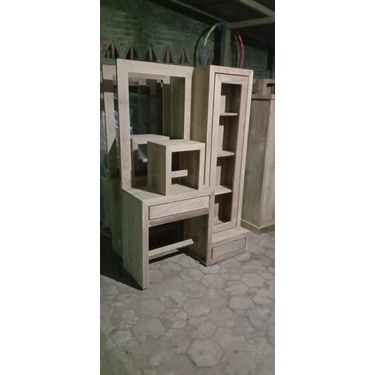 Mentahan Meja Rias Minimalis JatiAsli