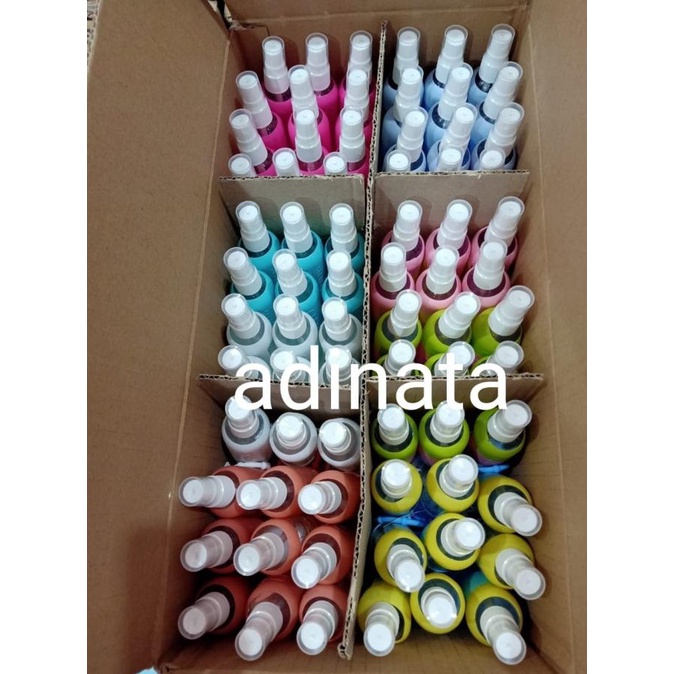 1 KARTON ISI 72 PCS - Hand Sanitizer Secret Clean Spray 60 ml Plus Gan