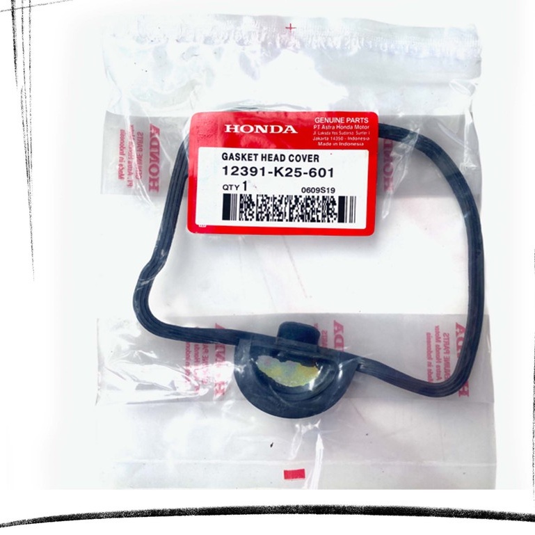 GASKET BEAT FI SCOPY SPACY / KARET HEAD CILINDER BEAT SCOOPY FI / GASKET HEAD COVER BEAT FI K25