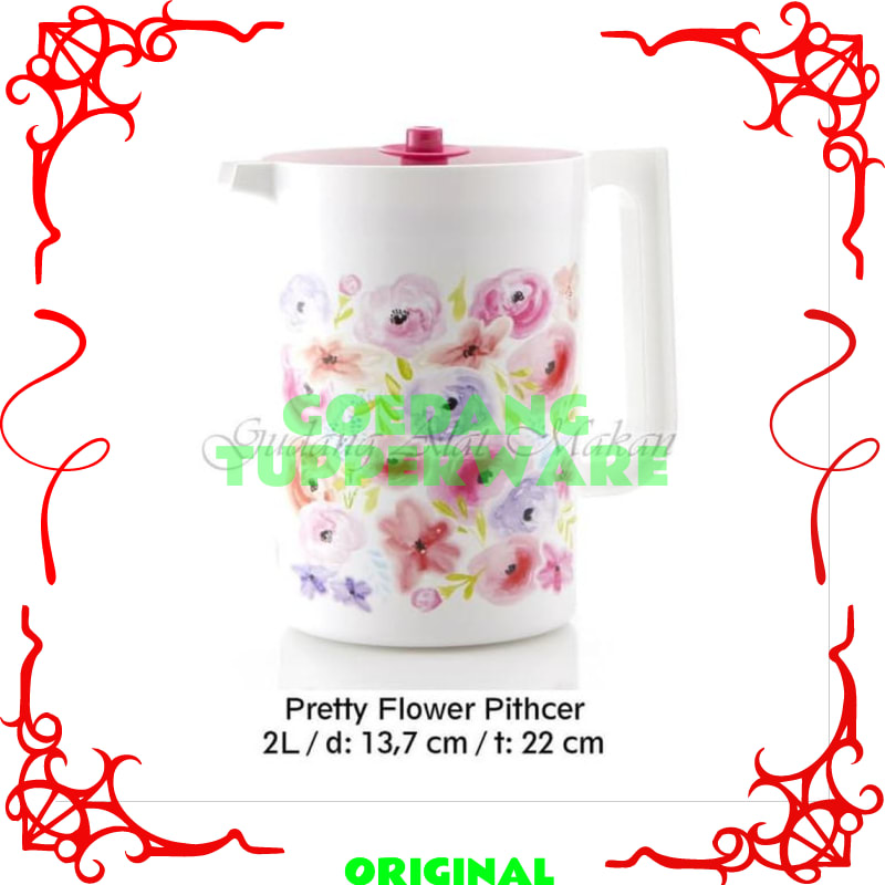 Teko Kopi Tupperware Original-Teko Plastik Minum 2L-Tempat Minum