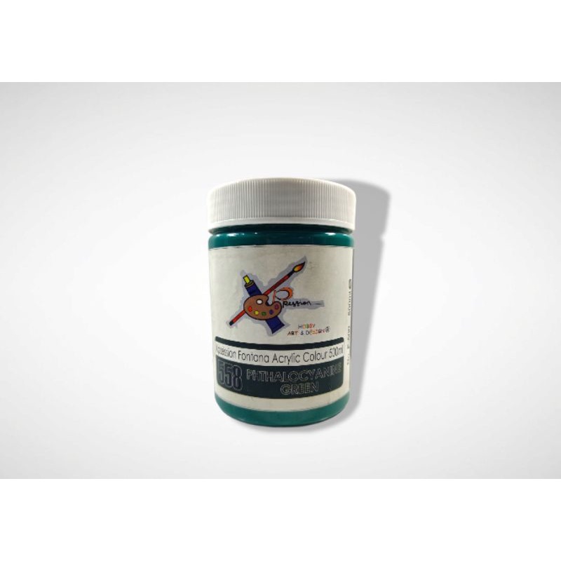 

XPRESSION FONTANA ACRYLIC 500 ML ( PHTHALOCYANINE GREEN )