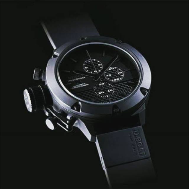 Strap Tali Jam Tangan Uboat Strap U boat Strap U-boat Rubber 24mm