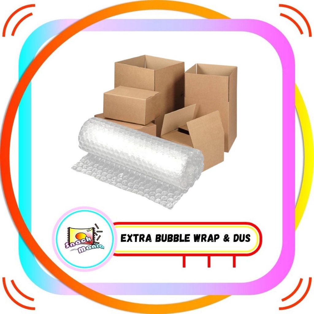 

Extra Bubble Wrap / Dus Tambahan