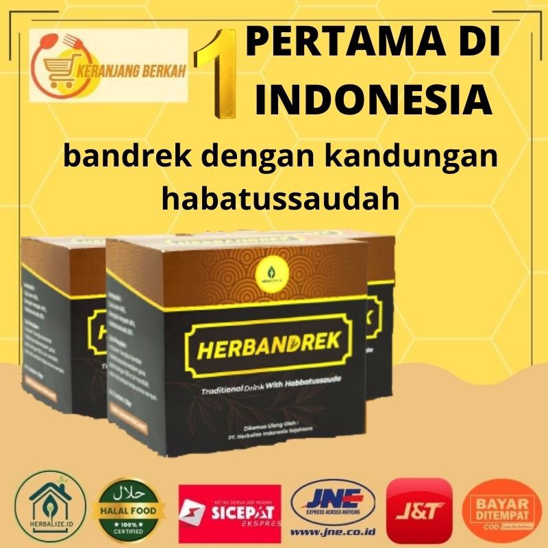 

Bandrek Habatussaudah Original Wedang Minuman Tradisional Nutrisi Instan Sachet Bubuk Herbalize