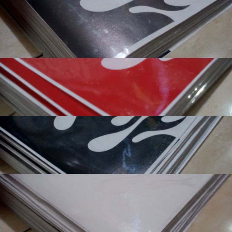 Sticker cutting api, stiker api spakbor depan