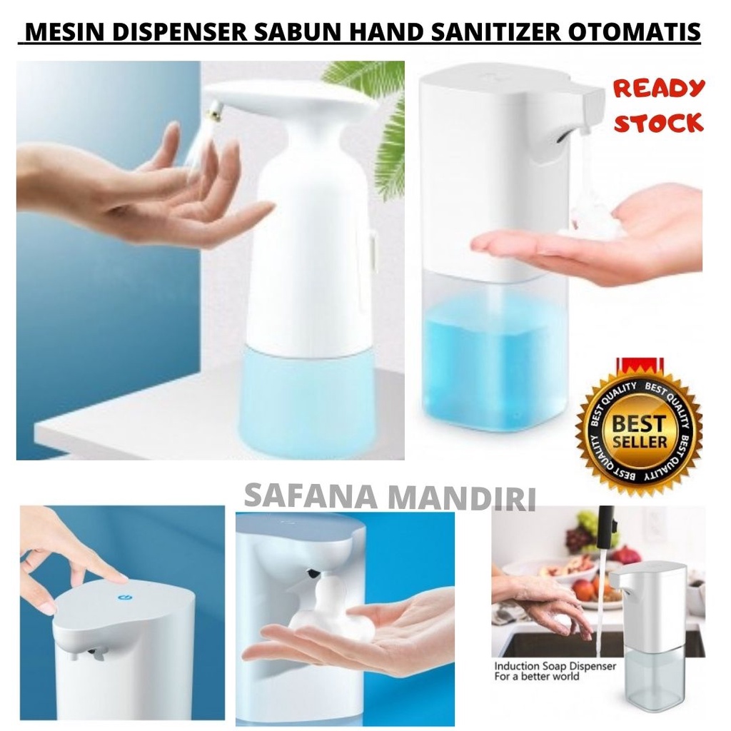 Mesin Alat Dispenser Sabun Hand Sanitizer Otomatis Tanpa Sentuh