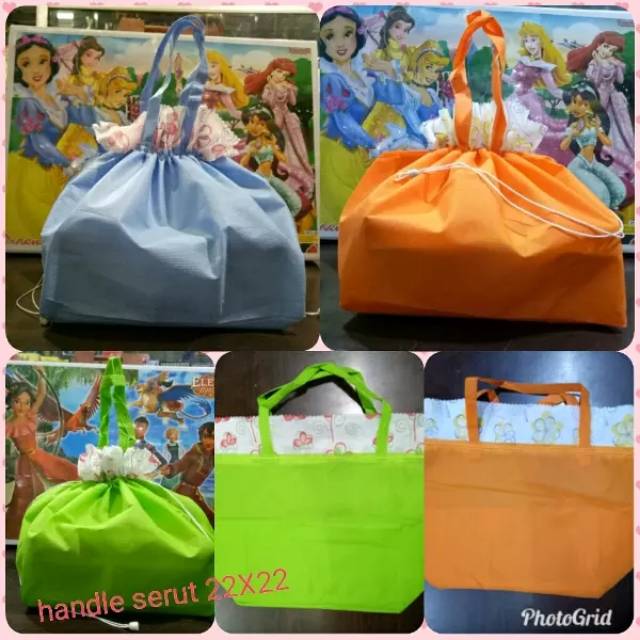 

Goodie bag serut tebal 20x20