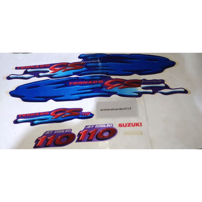 Striping Body Suzuki Tornado GS LIMITED