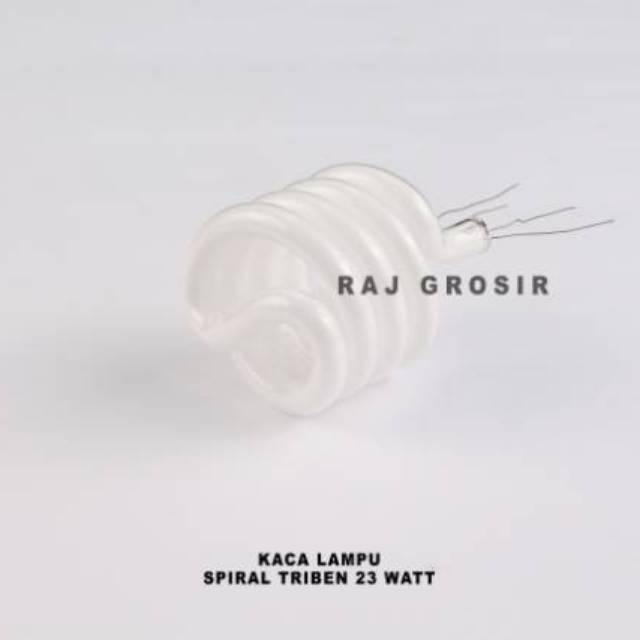 Kaca Lampu Spiral Triben 23 Watt 4T (GRATIS BUBBLE WRAP)