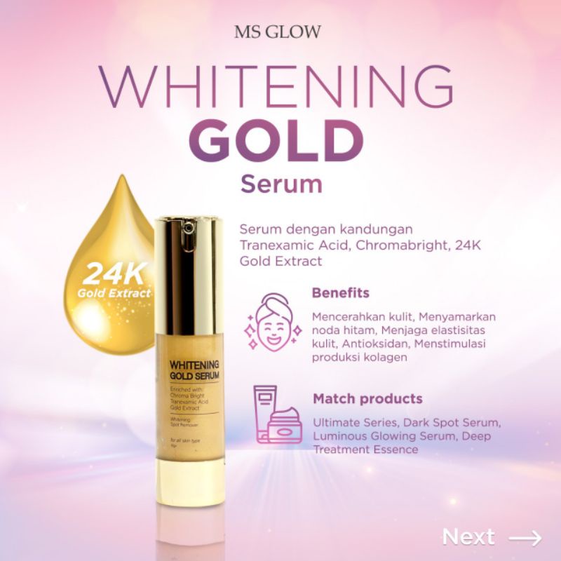 Serum Gold (Whitening Gold Serum)