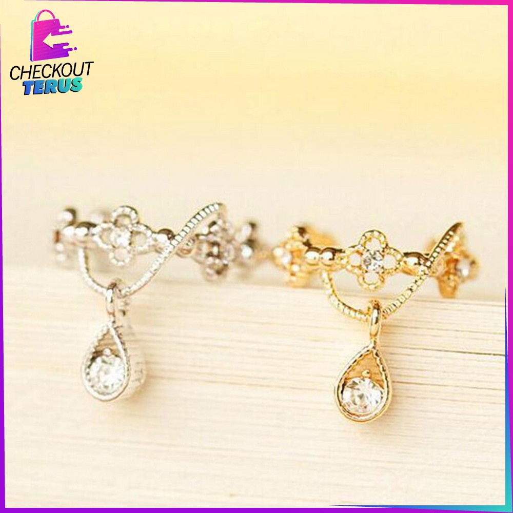 CT K115 K117 Anting Single Aksesoris Fashion Wanita Motif Bintang Korean Style Import Fashion Anting Korea