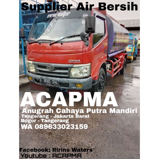 

Supplier Air Bersih TERMURAH DI TANGERANG DARI ACAPMA (Anugrah Cahaya Putra Mandiri)