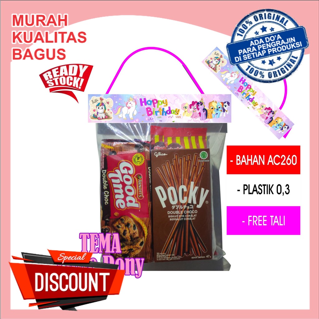 

Terlaris !!! plastik snack ulang tahun anak AENBAG