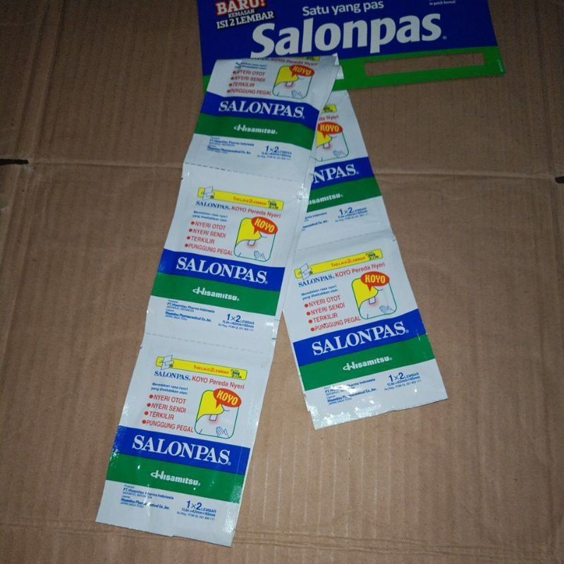 Salonpas Renteng 10 x 2s