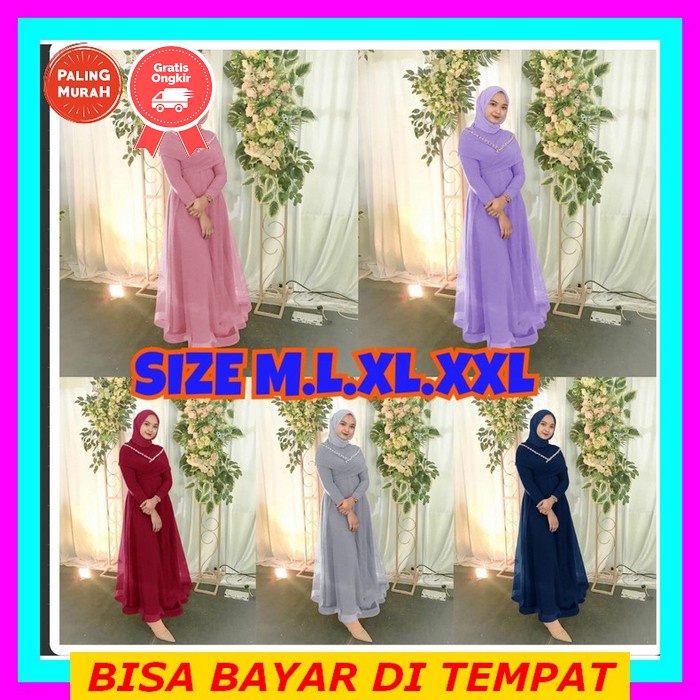 Prono Sale Gamis Aura Gamis Kondangan/Gamis Keluarga/Gamis Terbaru/Gamis Termurah/Gamis Syari/Gamis 