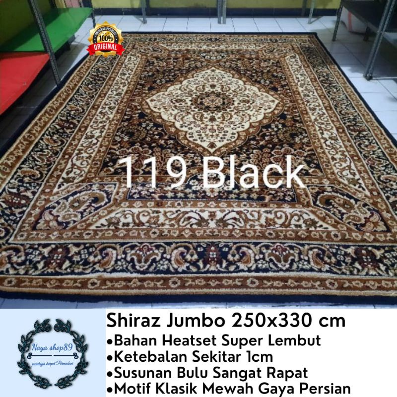 karpet Permadani Shiraz Jumbo 250x330cm.