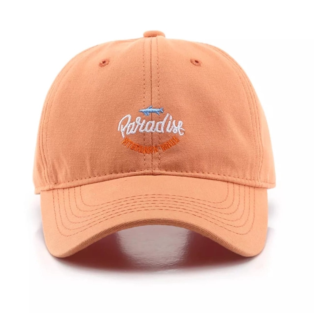 Topi Baseball Hat Cap Paradise warna soft Pria Wanita