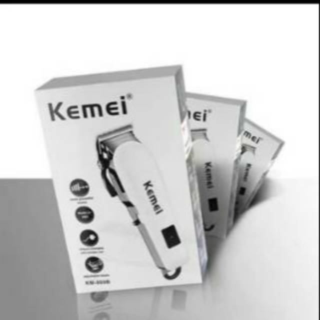 Alat Cukur rambut Kemei terbaru KM-809A  Rechargeable Digital Hair clipper kemei 809A Original