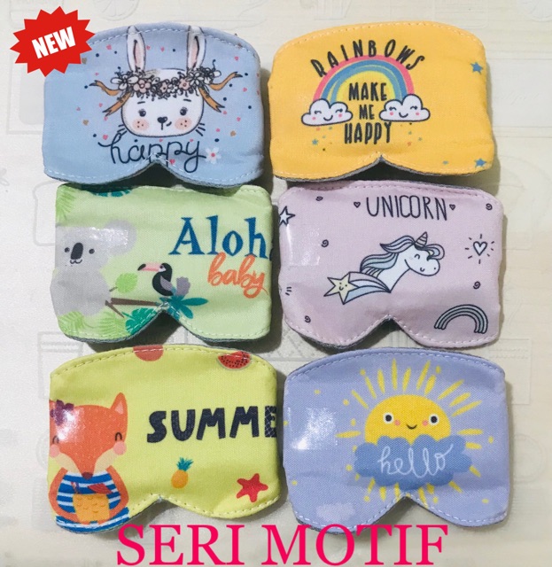 Sun Babes Eyemask Penutup Pelindung Mata Bayi - KARAKTER / MOTIF Sunbabes Kacamata Jemur