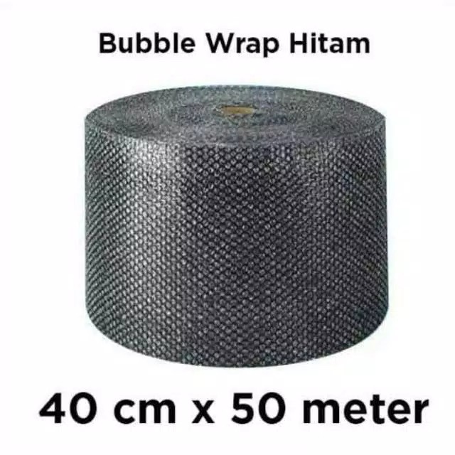 

BUBBLE WRAP HITAM 40CM X 50 METER BOGOR