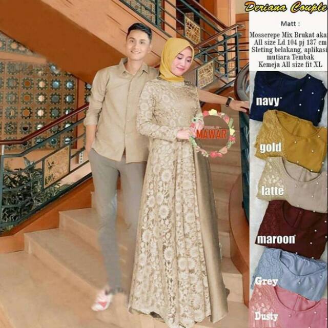 Batik,gamis brokat