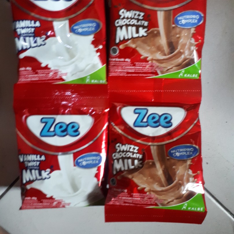 

Murah susu zee sachet 40 gram rasa coklat dan vanila