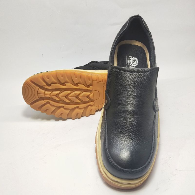 sepatu kulit Casual pria slip on pria kulit sapi asli sepatu santai sepatu formal