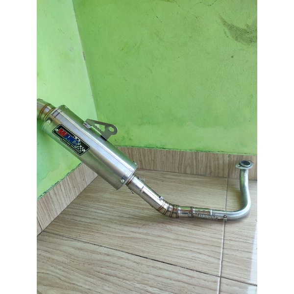 knalpot racing wrc inlet 38 knalpot vario 150125 110 beat fi karbu stret