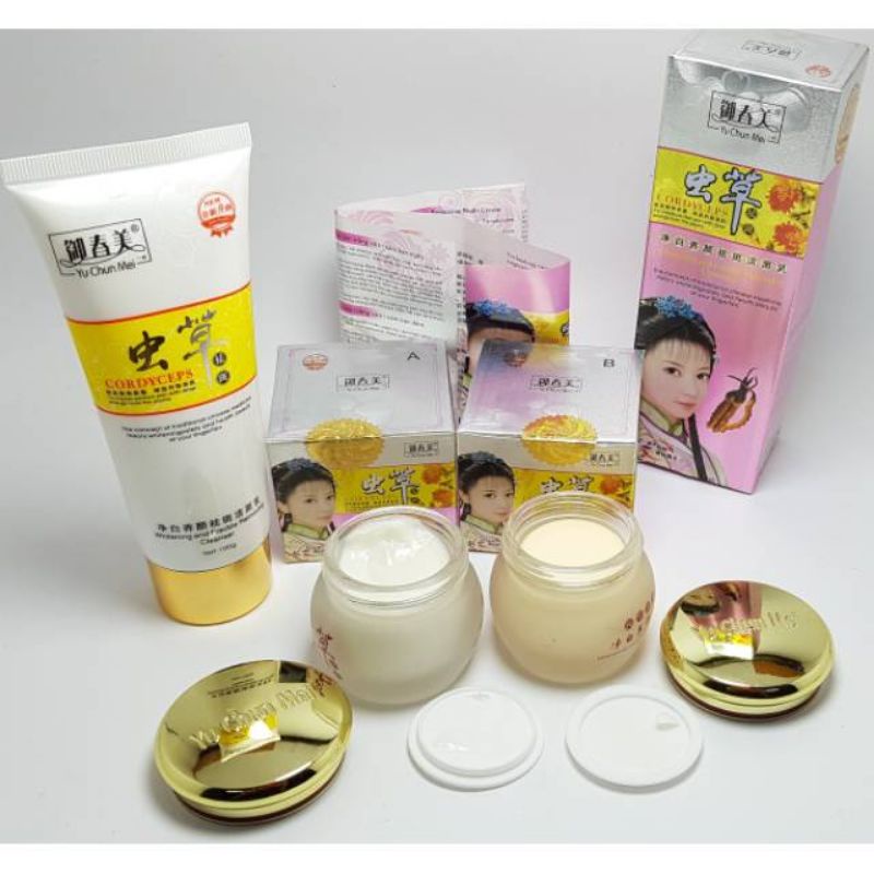 CREAM yuchunmei import, SABUN CREAM SIANG MALAM, CREAM YCM IMPORT,  YU CHUN MEI, CREAM HERBAL