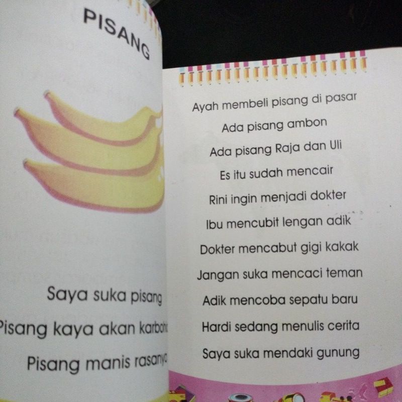 buku pintar membaca 1B 32 halaman (19×27cm)