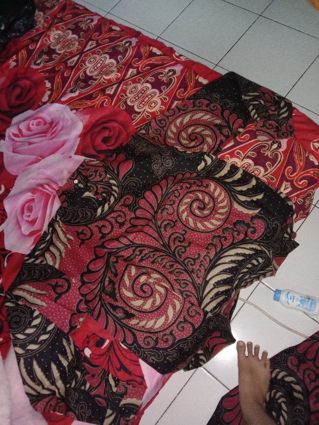 Cople Gamis Jazzy Modang Batik Adnan Pekalongan Murah Ini