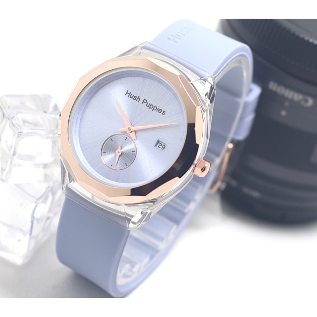JAM TANGAN WANITA HUSH PUPPIES RUBBER