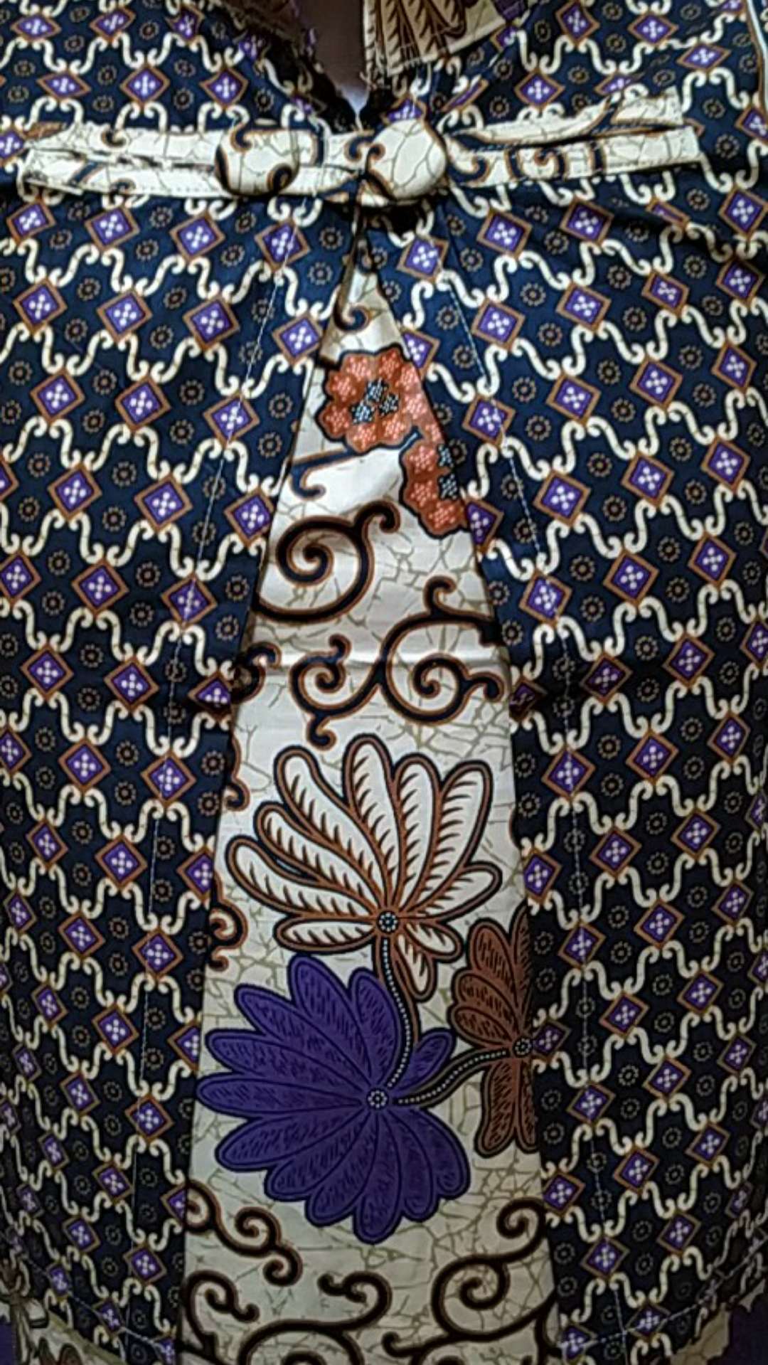 Blus Atasan Batik Bolero 2in1 Modern Ulir Inner Yukensi Outer Bolero