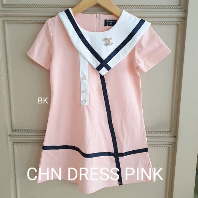 DRESS ANAK BRANDED IMPORT KUALITAS BAGUS MERAH PINK BIRU NAVY