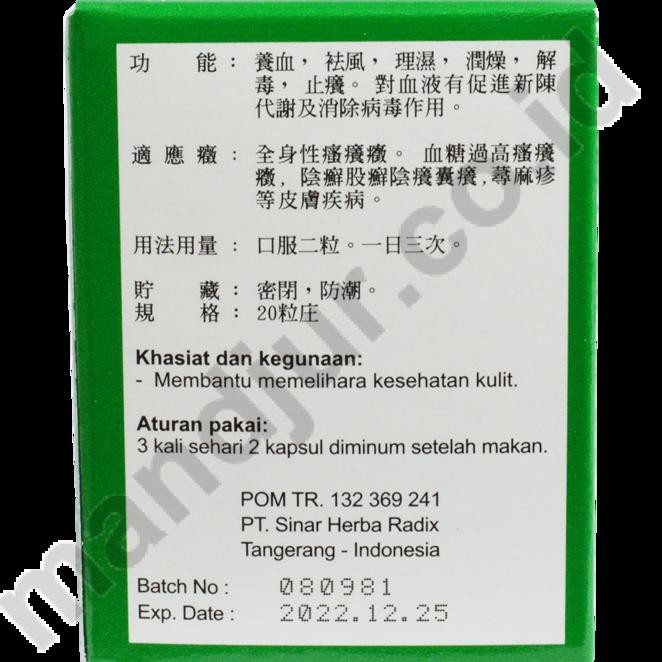 Terbaru.. Dermaflam (Snake Itch Removing Pills) - meredakan gatal-gatal
