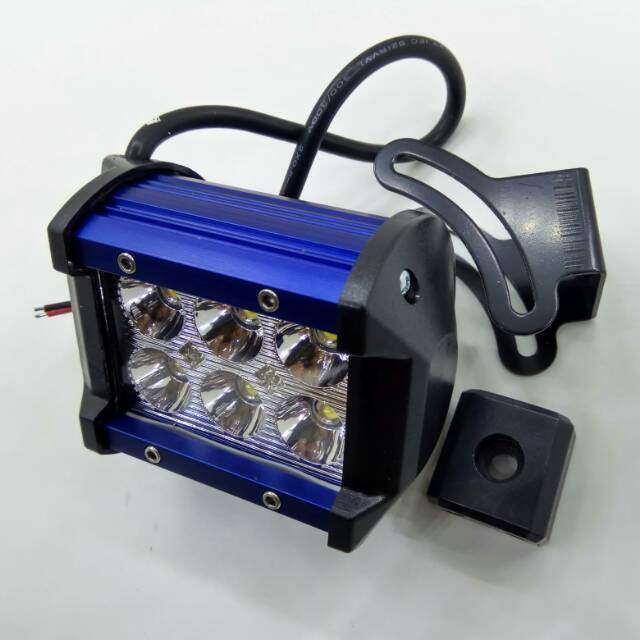 LED BAR WORK LIGHT PUTIH 6 MATA